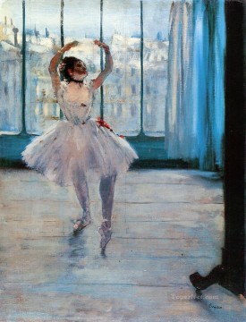 Edgar Degas Painting - Bailarina En Los Fotógrafos Impresionista bailarina de ballet Edgar Degas